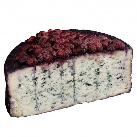 Blu e ratafià al lampone e fragole