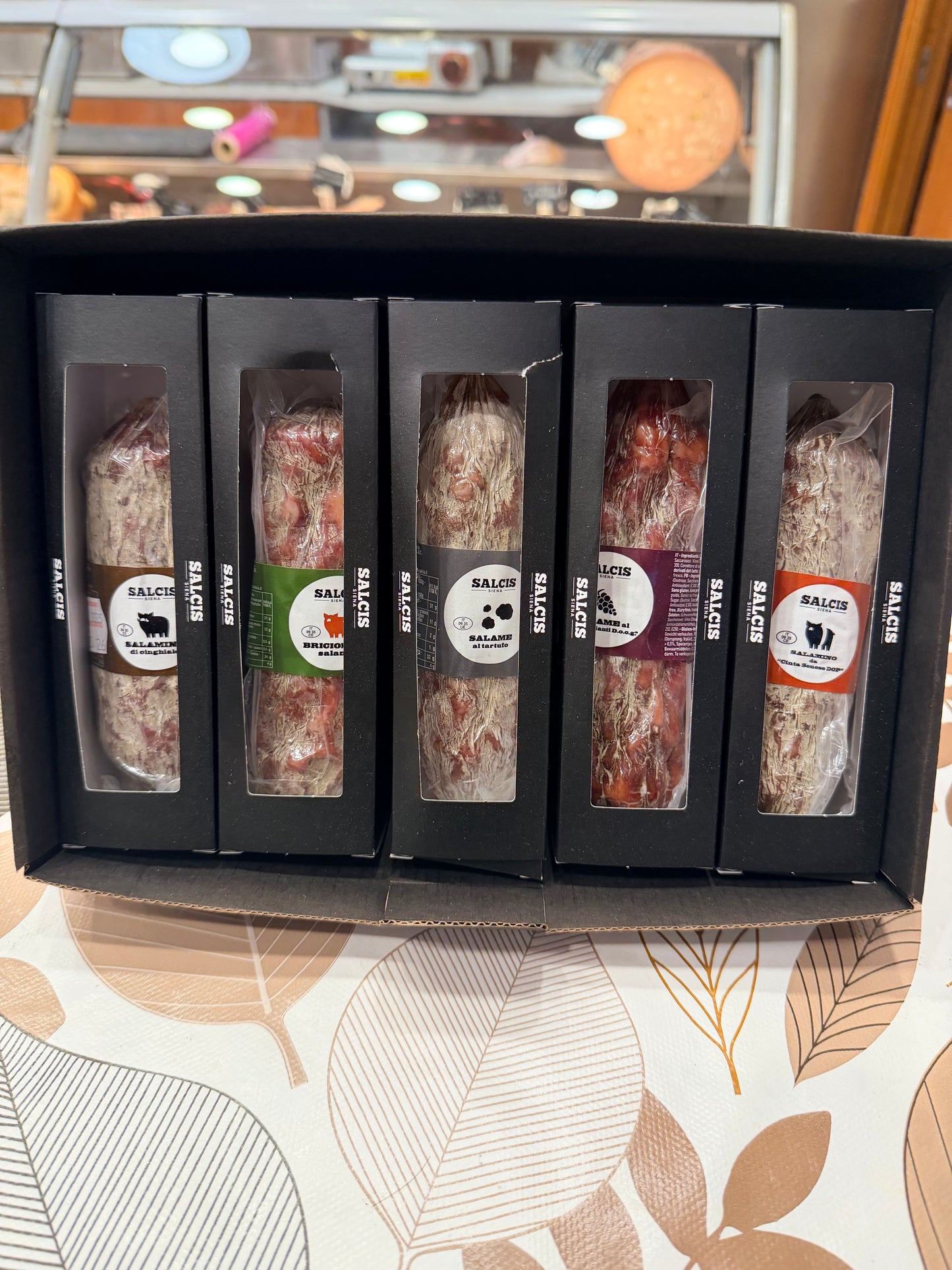 Valigetta di salamini ai gusti