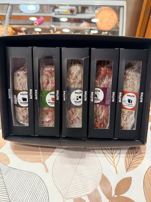 Valigetta di salamini ai gusti